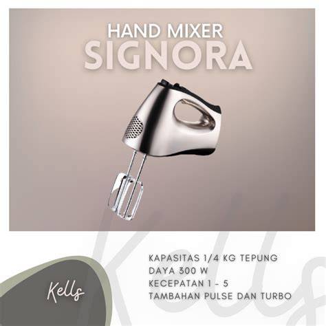 Jual Mixer Roti Signora Terlengkap - Daftar Harga Januari - raincitystudios.com