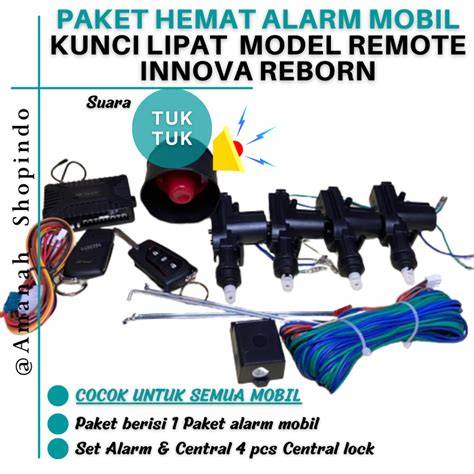 Jual Modul Alarm Mobil Universal Paket Terbaru - raincitystudios.com