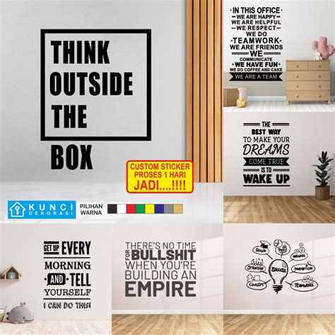 Jual Motivasi Dinding Terbaik - Harga Murah Februari 2026 - muktibox.com
