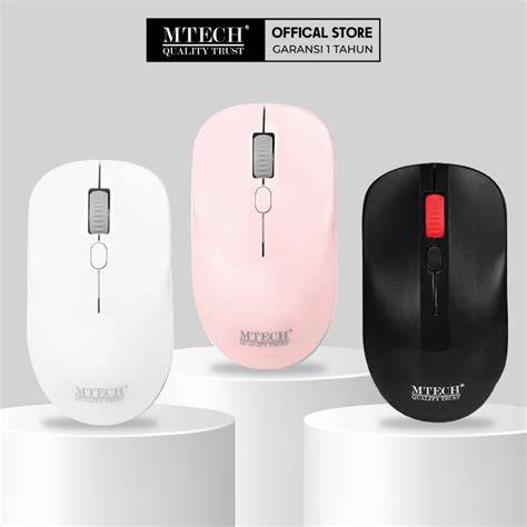 Jual MTECH Mouse Wireless Slim 6070 | Shopee Indonesia - raincitystudios.com