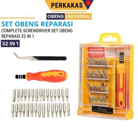 Jual Obeng Satu Set Lengkap Murah & Terbaik - Harga Terbaru - raincitystudios.com