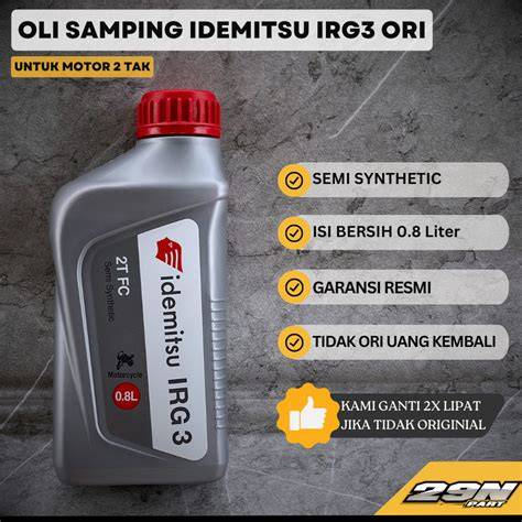 Jual Oli Samping Idemitsu Terlengkap - Harga Murah Maret - raincitystudios.com