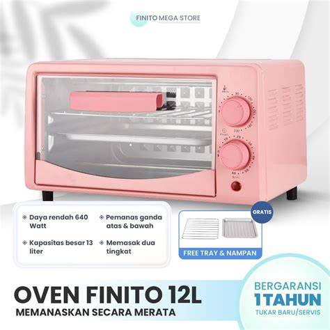 Jual Oven Listrik Mini Kapasitas 12L Finito Alat Pemanggang Roti ... - raincitystudios.com