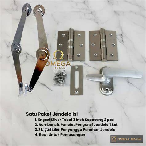 Jual Paket Jendela Lengkap - Engsel HPP slot tower bolt hak angin … - raincitystudios.com