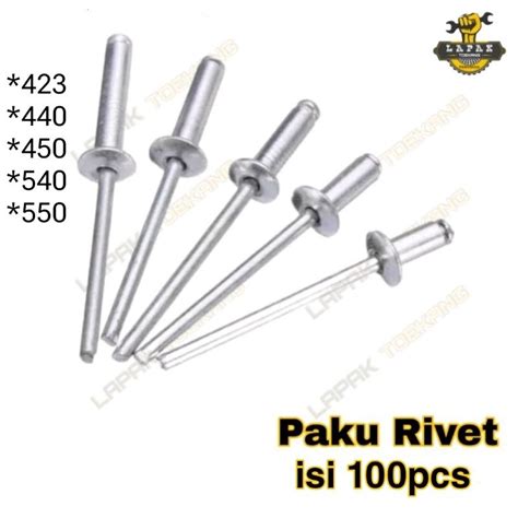Jual Paku Rivet Terlengkap & Harga Terbaru Maret … - raincitystudios.com