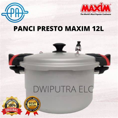 Jual Panci Presto Maxim 12 Liter Terlengkap - Harga Terbaru - raincitystudios.com