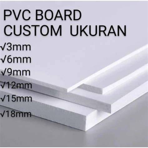Jual Papan Pvc Board Terbaik - Harga Murah Maret 2026 ... - raincitystudios.com