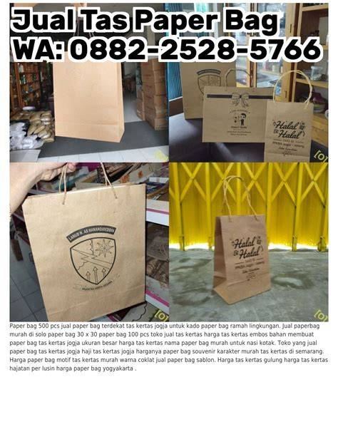 Jual Paper Bag Tas Kertas Murah & Terbaik - raincitystudios.com