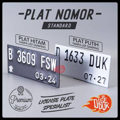 Jual pembuatan plat nomor Harga Terbaik & Termurah Maret 2026 - raincitystudios.com