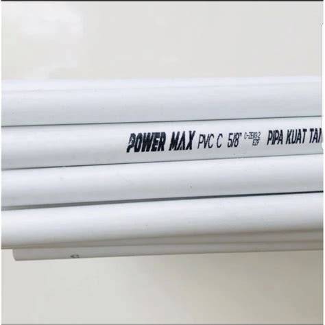 Jual Pipa Paralon Putih PVC Kabel Listrik 5/8 (17mm x ... - raincitystudios.com