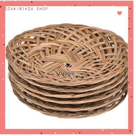 Jual Piring Anyaman Rotan Asli Murah & Terbaik - Harga ... - raincitystudios.com