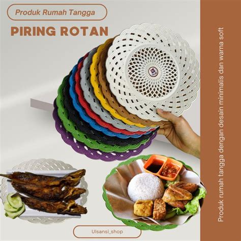 Jual Piring Rotan Plastik Terlengkap - Harga Terbaru … - raincitystudios.com