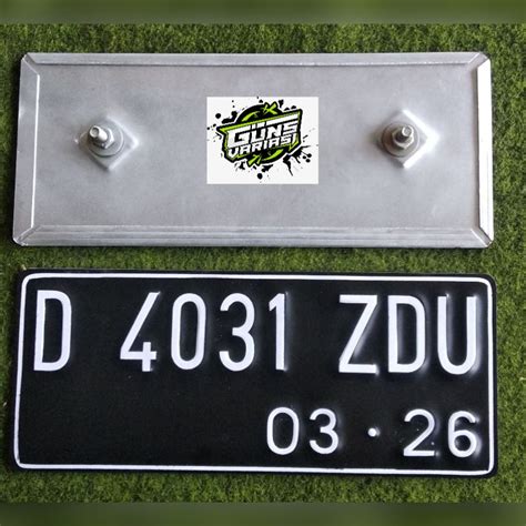 Jual Plat Nomor Motor Baut Tanam Murah - Harga Terbaru 2026 - raincitystudios.com