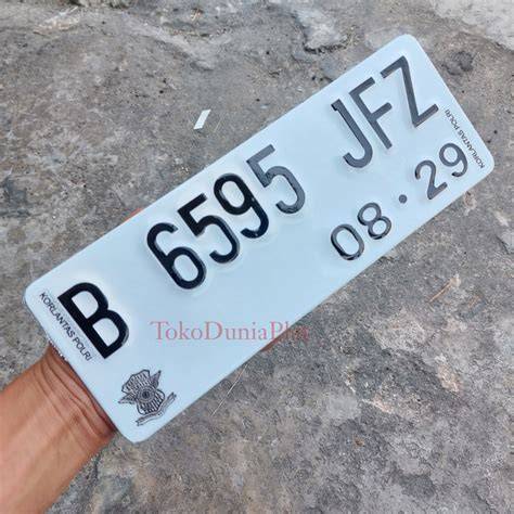 Jual Plat Nomor Motor Putih Terlengkap & Harga Terbaru Maret 2026 ... - raincitystudios.com
