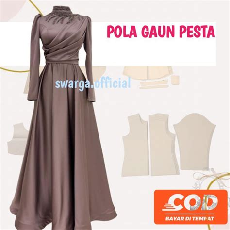 Jual Pola Gaun Pesta Model & Desain Terbaru - Harga Maret 2026 - muktibox.com