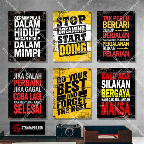 Jual poster motivasi Harga Terbaik & Termurah Maret 2026 | Shopee … - muktibox.com