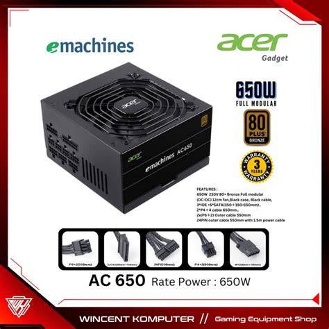 Jual Power Supply 650 Watt Terbaik - Harga Murah Maret 2026 - raincitystudios.com