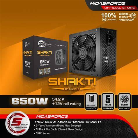 Jual Power Supply 650W Terbaik - Harga Murah Maret 2026 & Cicil 0% - raincitystudios.com