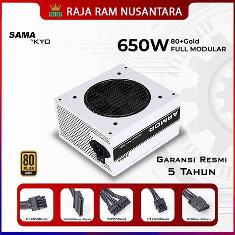 Jual Psu 650W 80 Gold Full Modular Murah & Terbaik - Harga … - raincitystudios.com