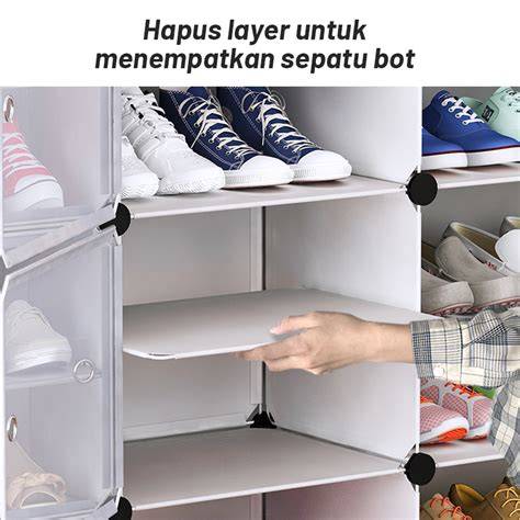 Jual Rak Sepatu Susun Tertutup Terlengkap & Harga Terbaru Maret … - raincitystudios.com