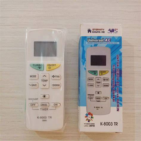 Jual Remote Ac Daikin Universal Terlengkap - Daftar Harga Maret … - raincitystudios.com