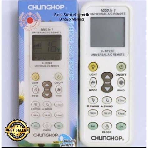 Jual Remote Ac Universal Chunghop Terlengkap - Daftar Harga … - raincitystudios.com