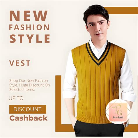 Jual Rompi Rajut Pria Casual Model & Desain Terbaru - muktibox.com