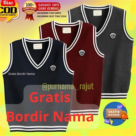 Jual Rompi Rajut Smp Model & Desain Terbaru - Harga Maret 2026 - muktibox.com