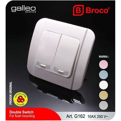 Jual Saklar Broco Galleo Terbaik - Harga Murah Maret 2026 - raincitystudios.com