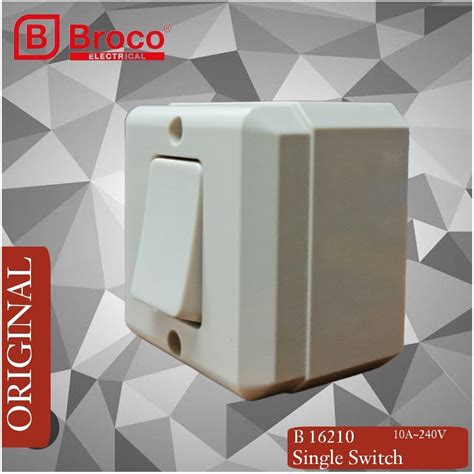 Jual Saklar Broco Single Terbaik - Harga Murah Maret 2026 - raincitystudios.com