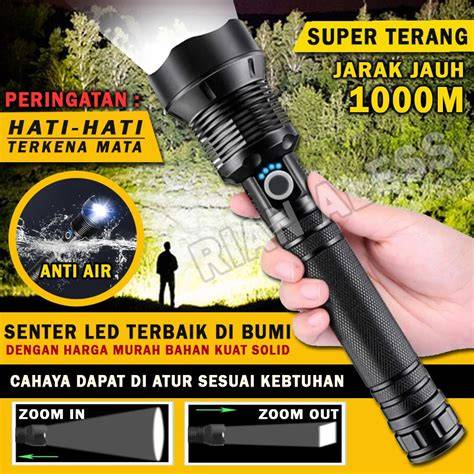 Jual Senter Paling Terang Tahan Lama Terlengkap ... - Shopee … - raincitystudios.com