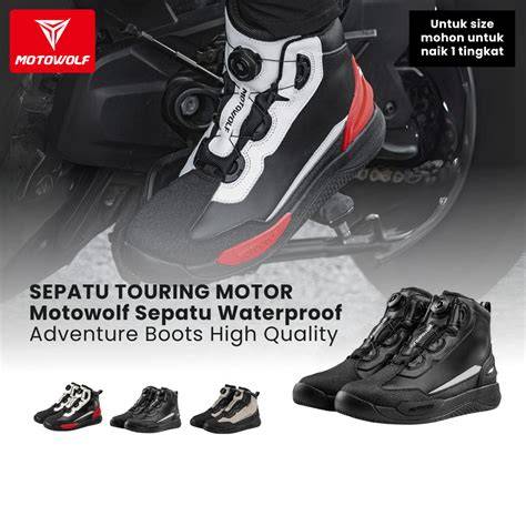 Jual Sepatu Touring Waterproof Terlengkap - Harga Murah Maret … - raincitystudios.com