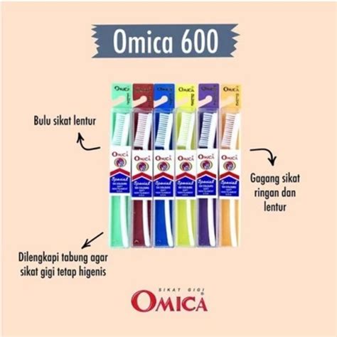 Jual SIKAT GIGI OMICA 600 NEW | Shopee Indonesia - raincitystudios.com