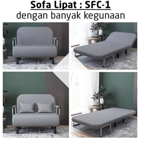 Jual Sofabed Lipat Minimalis Murah & Terbaik - Harga ... - raincitystudios.com