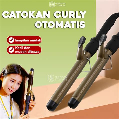 Jual SOLANIA Catokan Catok Rambut Curly 2In1 Gold Hair Curler ... - raincitystudios.com
