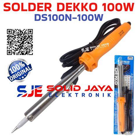 Jual Solder 100Watt Terbaik - Harga Murah Maret 2026 & Cicil 0 - raincitystudios.com