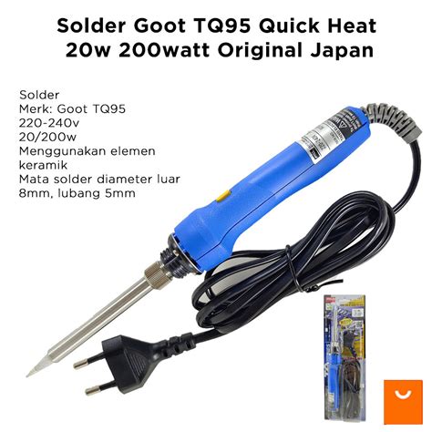 Jual Solder 200Watt Terbaik - Harga Murah Maret 2026 & Cicil 0 - raincitystudios.com