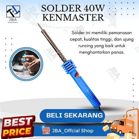 Jual Solder 40W Terbaik - Harga Murah Maret 2026 & Cicil 0 - raincitystudios.com