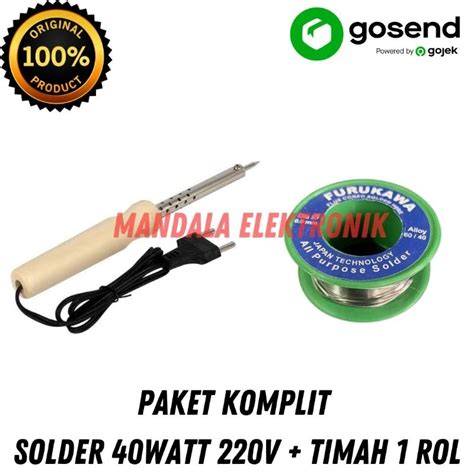 Jual Solder 40Watt Terbaik - Harga Murah Maret 2026 & Cicil 0 - raincitystudios.com