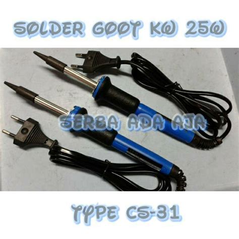 Jual Solder Listrik Goot Cs 30 Original Murah - raincitystudios.com