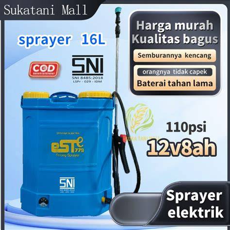 Jual Sprayer Semprotan Elektrik Terbaik - Harga Murah Desember … - raincitystudios.com