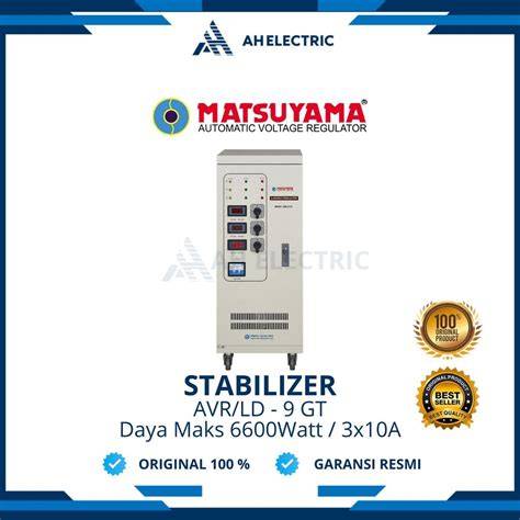 Jual Stabilizer Listrik Matsuyama Terbaru - Harga Murah Maret 2026 ... - raincitystudios.com