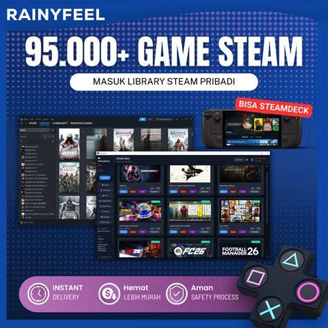 Jual Steam Salju Terlengkap - Harga Murah Maret 2026 & Cicil 0 - raincitystudios.com