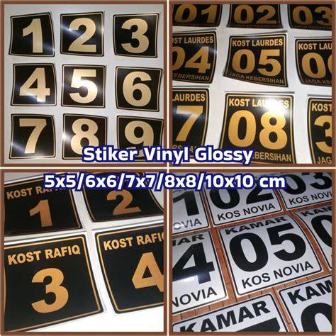 Jual stiker nomor Harga Terbaik & Termurah Maret 2026 | Shopee … - raincitystudios.com