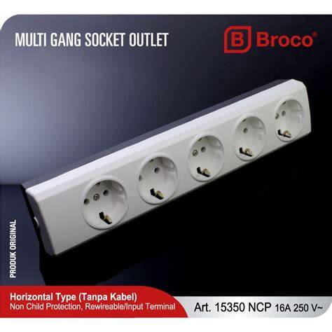 Jual Stop Kontak Broco Terbaik - Harga Murah Maret … - raincitystudios.com