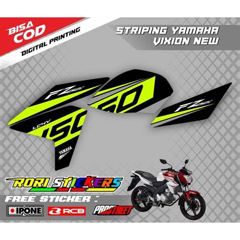 Jual Striping Motor Yamaha Vixion Terlengkap - Harga Murah … - raincitystudios.com