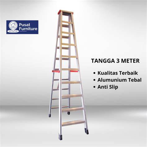 Jual Tangga Lipat 3 Meter Terbaik - Harga Murah … - raincitystudios.com