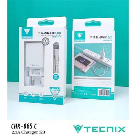 Jual Tecnix CHR-192C Adapter Charger With Kabel USB Type C ... - raincitystudios.com