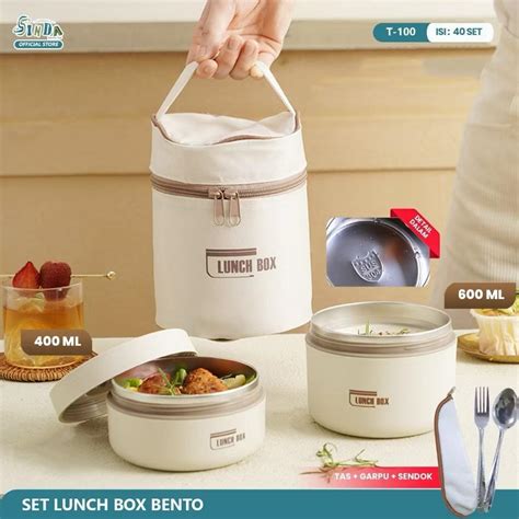 Jual Tempat Bekal Stainless Terlengkap - Harga Terbaru Maret 2026 ... - muktibox.com