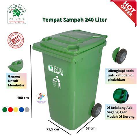 Jual Tempat Sampah 240 Liter Terbaik - Harga Murah … - raincitystudios.com